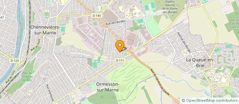 localisation de l'entreprise EKP - EKO PULS à PONTAULT-COMBAULT