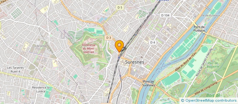 localisation de l'entreprise EKPHRAZO à SURESNES