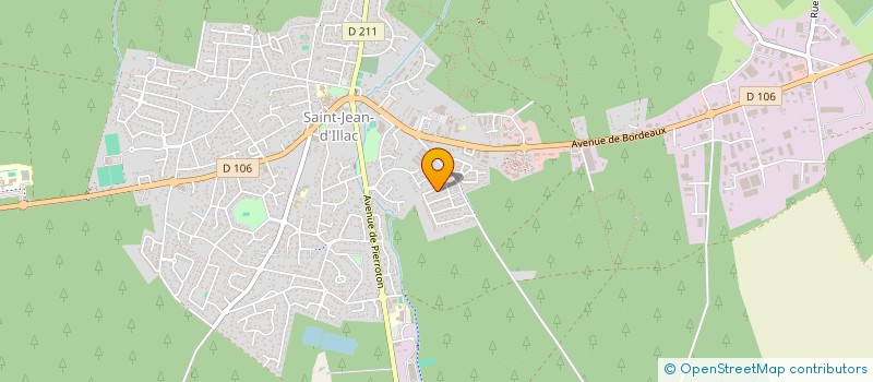 localisation de l'entreprise EKPM  SAINT-JEAN-D'ILLAC