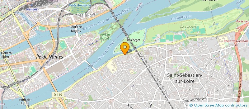 localisation de l'entreprise EKRA FRANCE  SAINT-SEBASTIEN-SUR-LOIRE