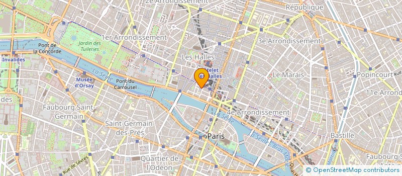 localisation de l'entreprise EKRO MERCATIQUE AGRO ALIMENTAIRE à PARIS