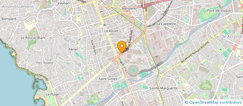 localisation de l'entreprise EKSELBAT à MARSEILLE