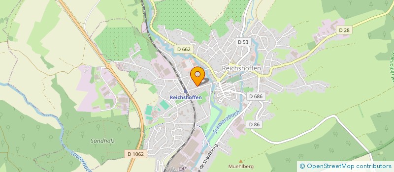 localisation de l'entreprise EKSIN à REICHSHOFFEN