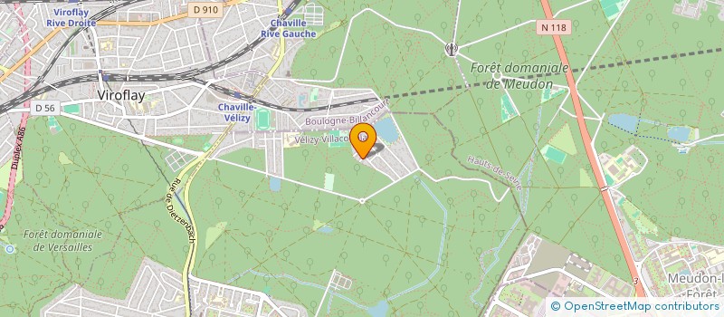 localisation de l'entreprise EKSTERE à VELIZY-VILLACOUBLAY