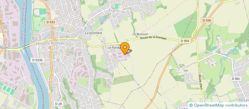 localisation de l'entreprise EKT à FRANS