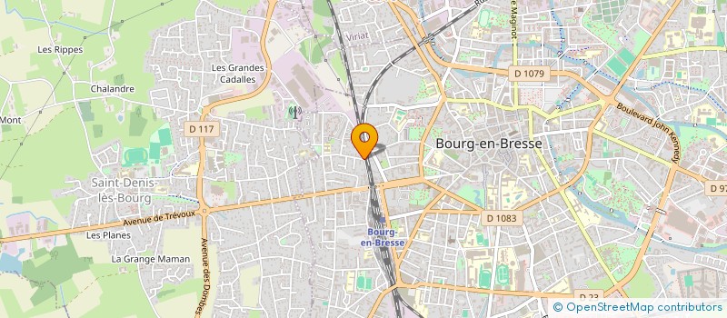 localisation de l'entreprise EKTA EMERGENCE à BOURG-EN-BRESSE