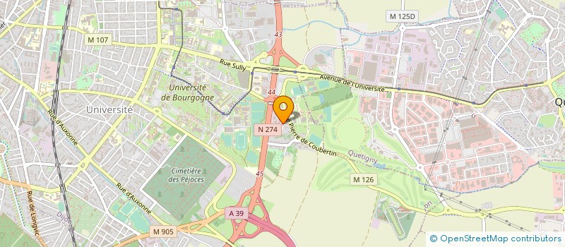 localisation de l'entreprise EKTOR à DIJON