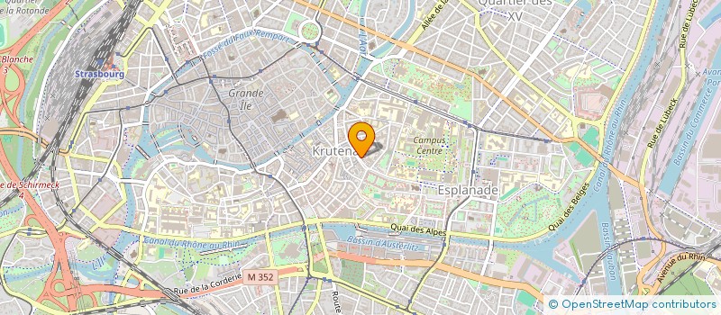 localisation de l'entreprise EKTOR STUDIO à STRASBOURG