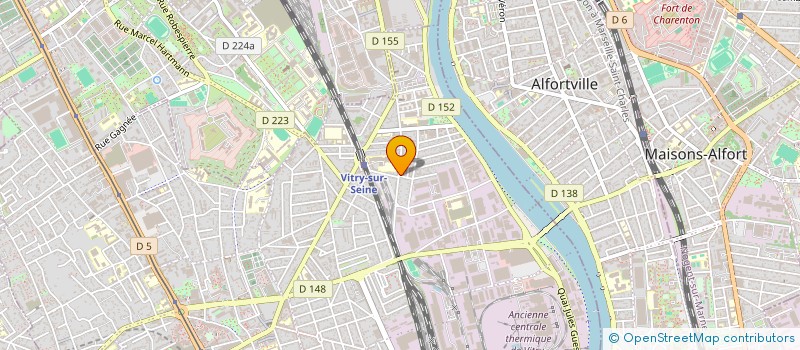 localisation de l'entreprise EKTOS à ANTONY