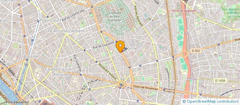 localisation de l'entreprise EKTZ HOLDING  PARIS