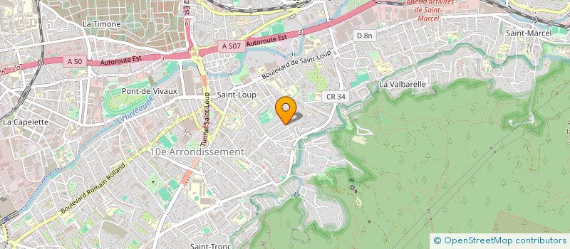 localisation de l'entreprise EKU à MARSEILLE