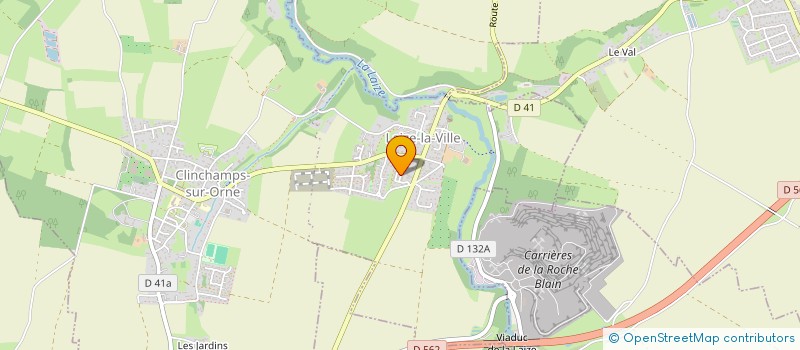 localisation de l'entreprise EKY  LAIZE-CLINCHAMPS