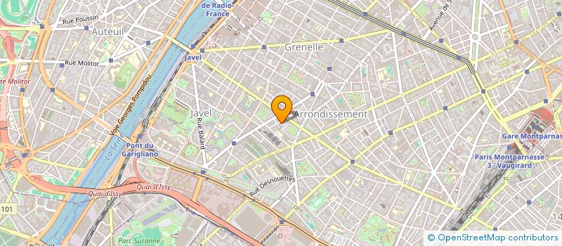 localisation de l'entreprise EKYLIBRE  PARIS