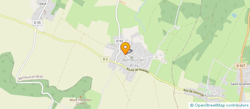localisation de l'entreprise EL 2004  BERNEUIL-EN-BRAY