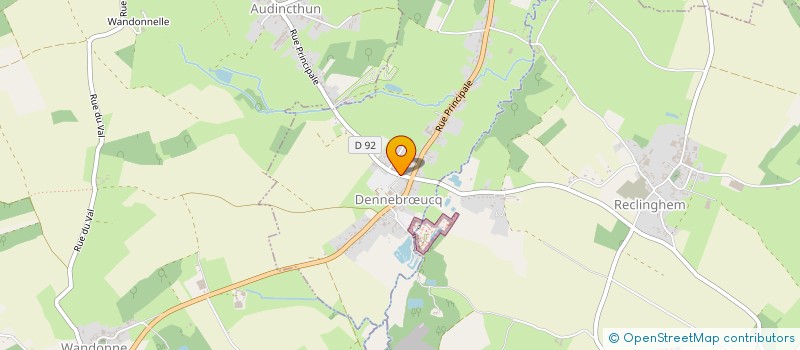 localisation de l'entreprise EL#22  AVROULT