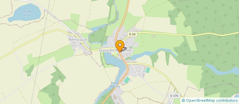 localisation de l'entreprise EL  GIVRY-EN-ARGONNE