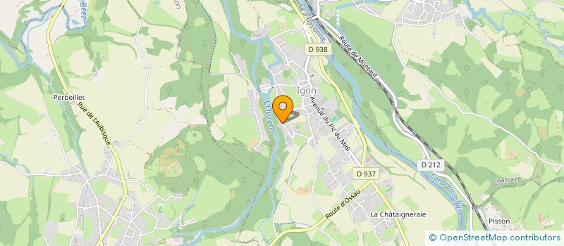 localisation de l'entreprise EL  IGON