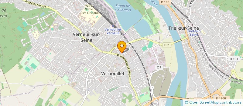 localisation de l'entreprise EL AASSRY MOHAMED BOUZHAIR ALI à VERNOUILLET