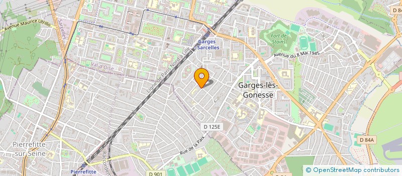 localisation de l'entreprise EL AKROUT CHAUFFEURS  GARGES-LES-GONESSE