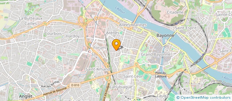 localisation de l'entreprise EL AL à BAYONNE