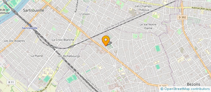 localisation de l'entreprise EL ALAMI IMMOBILIER  HOUILLES