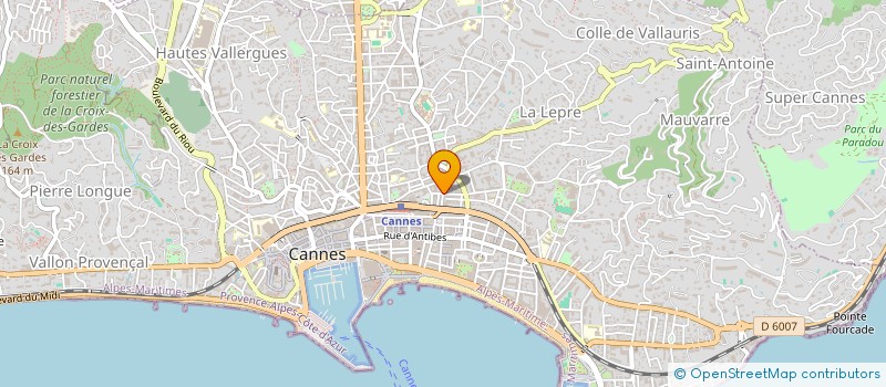 localisation de l'entreprise EL AMAL à CANNES