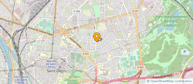 localisation de l'entreprise EL AMAL à SAINT-DENIS