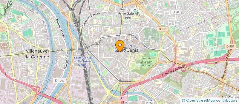 localisation de l'entreprise EL.AMAL  SAINT-DENIS