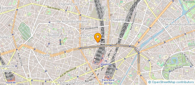 localisation de l'entreprise EL AMANE à PARIS