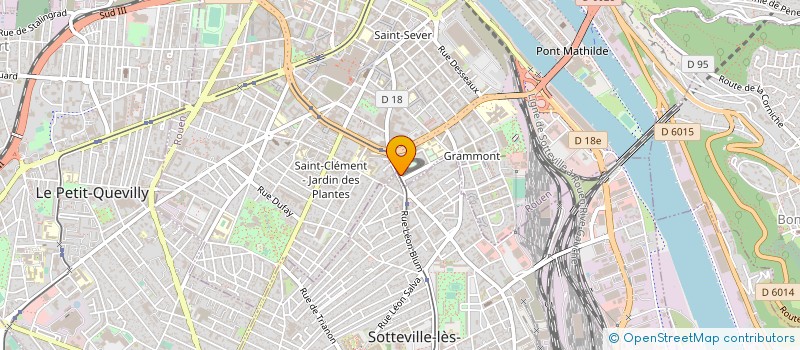 localisation de l'entreprise EL AMANE à ROUEN