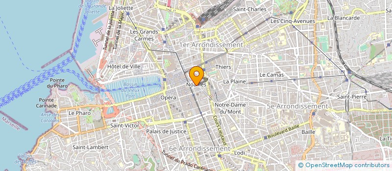 localisation de l'entreprise EL AMEL à MARSEILLE