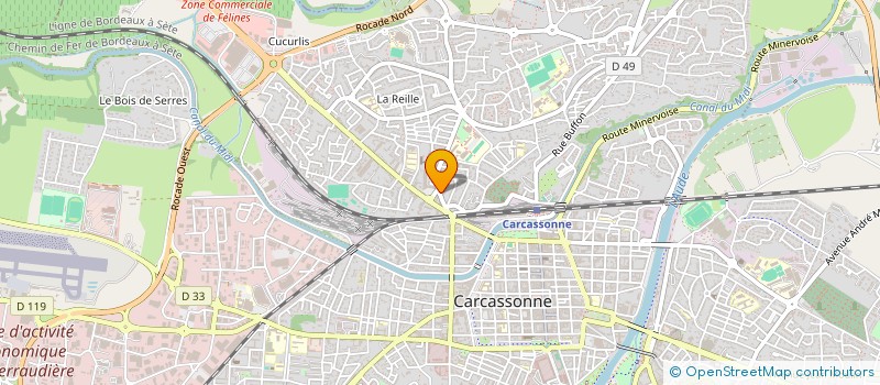 localisation de l'entreprise EL AMRI à CARCASSONNE