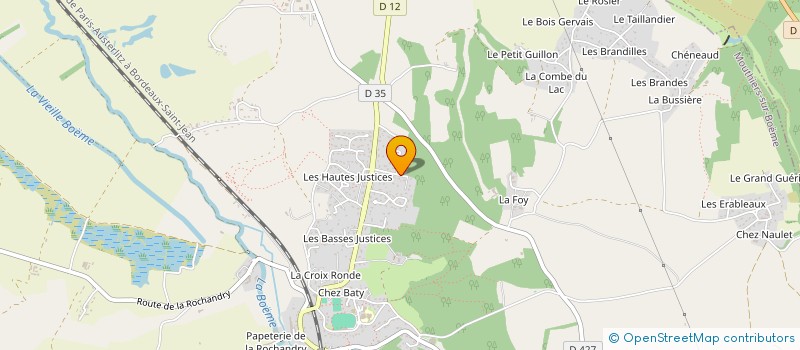 localisation de l'entreprise EL'AN à MOUTHIERS-SUR-BOEME