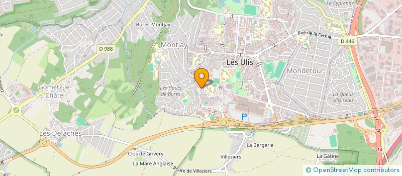 localisation de l'entreprise EL ANDALOUS à LES ULIS
