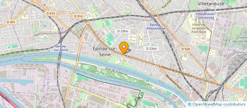 localisation de l'entreprise EL ANGELO à EPINAY-SUR-SEINE