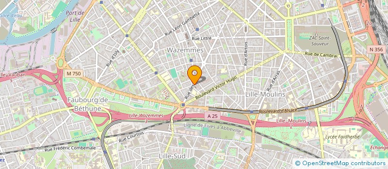 localisation de l'entreprise EL ATLAS à LILLE