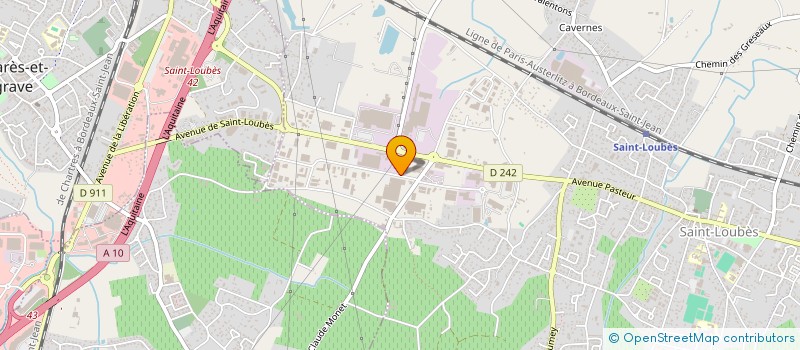 localisation de l'entreprise EL ATRASSI  SAINT-LOUBES