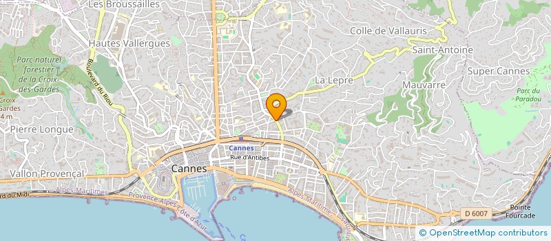 localisation de l'entreprise EL AURASSI à CANNES