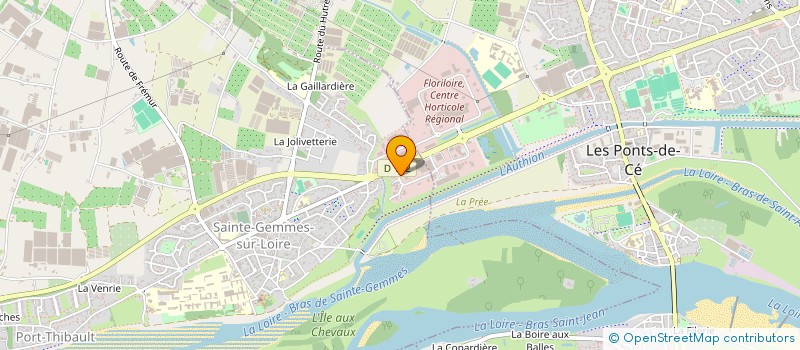 localisation de l'entreprise EL AUTO  SAINTE-GEMMES-SUR-LOIRE