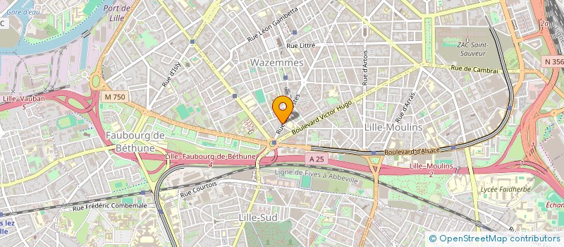 localisation de l'entreprise EL AZHAR à LILLE