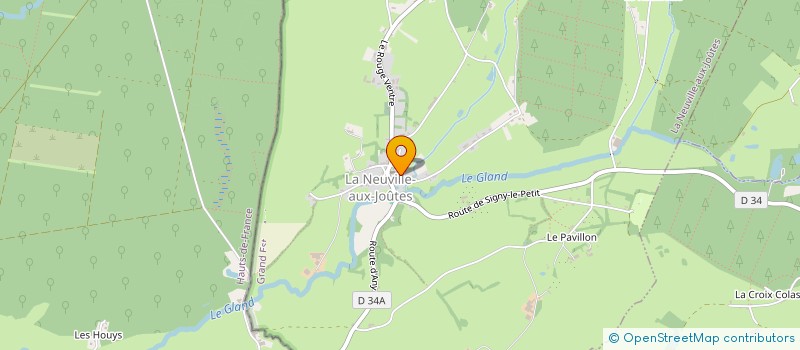 localisation de l'entreprise EL B&C  LA NEUVILLE-AUX-JOUTES