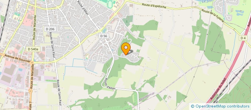 localisation de l'entreprise EL BABO à MONTELIMAR