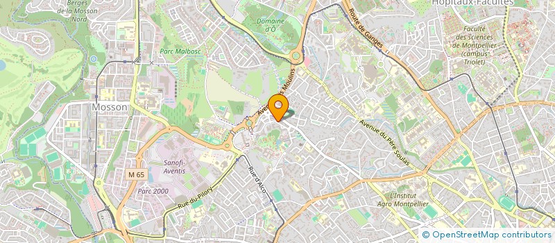 localisation de l'entreprise EL BAHARI SOCIETE DE MACONNERIE GENERALE ET DE RENOVATION à MONTPELLIER