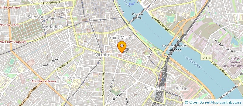 localisation de l'entreprise EL BAHIA à BORDEAUX