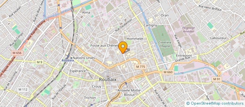 localisation de l'entreprise EL BAHIA à LILLE
