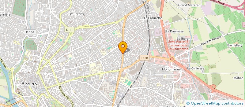 localisation de l'entreprise EL BAIED à BEZIERS