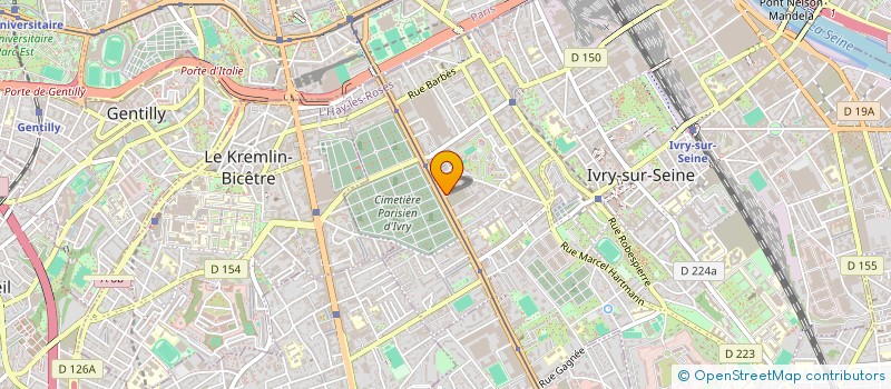 localisation de l'entreprise EL BAIL à IVRY-SUR-SEINE