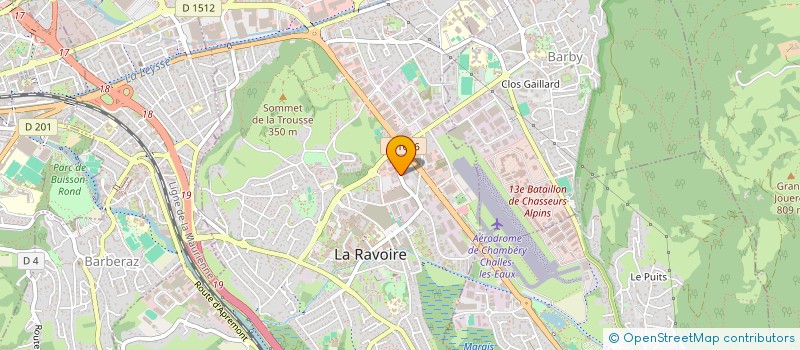 localisation de l'entreprise EL BAKKALI LA RAVOIRE  LA RAVOIRE