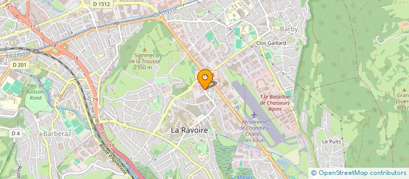 localisation de l'entreprise EL BAKKALI SAINT BALDOPH  LA RAVOIRE