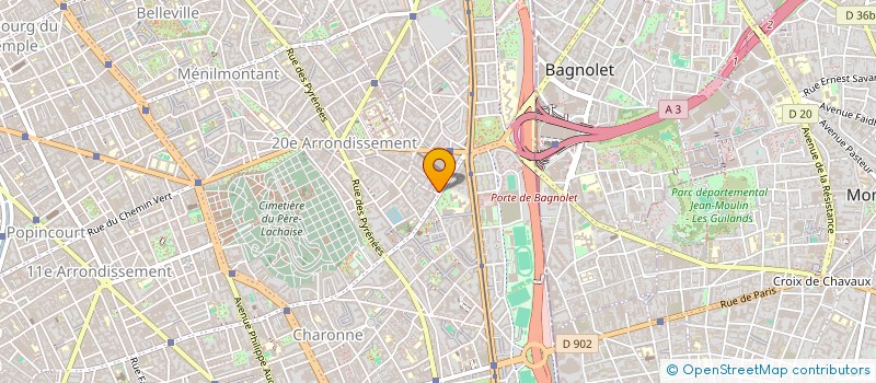 localisation de l'entreprise EL BALDI  PARIS